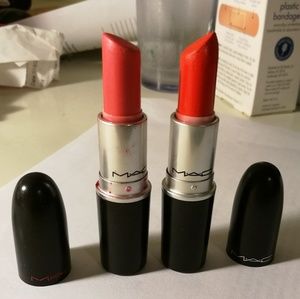 2 Mac Lipsticks Morange & Costa Chic