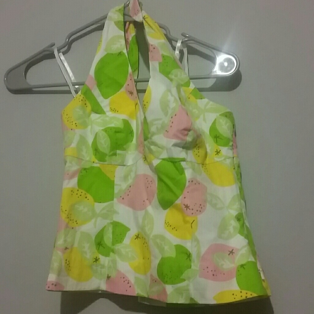 Lilly pulitzer women's size 2 halter top