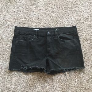 Gap Black Jean Shorts