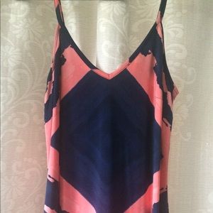 INC slimming long dress