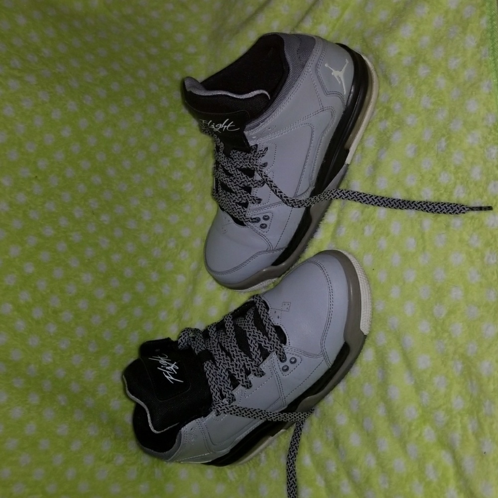 Grey Nike Jordan Flights