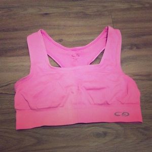 Champion seamless hot pink sports bra
