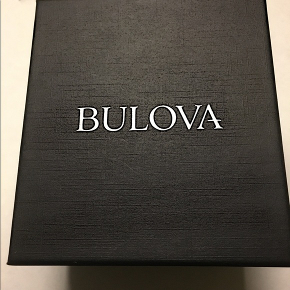 Bulova Men's Diamond Accented Black Dial Watch - Picture 5 of 5
