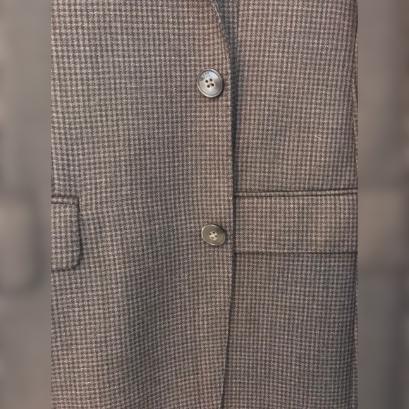 Calvin Klein Men's Slim-Fit Grey Houndstooth Sport - Picture 2 of 5