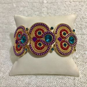 Multicolored boho bracelet