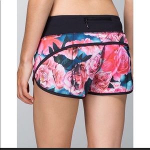 Gently used Lululemon 4-way stretch shorts