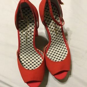 Jessica Simpson wedges