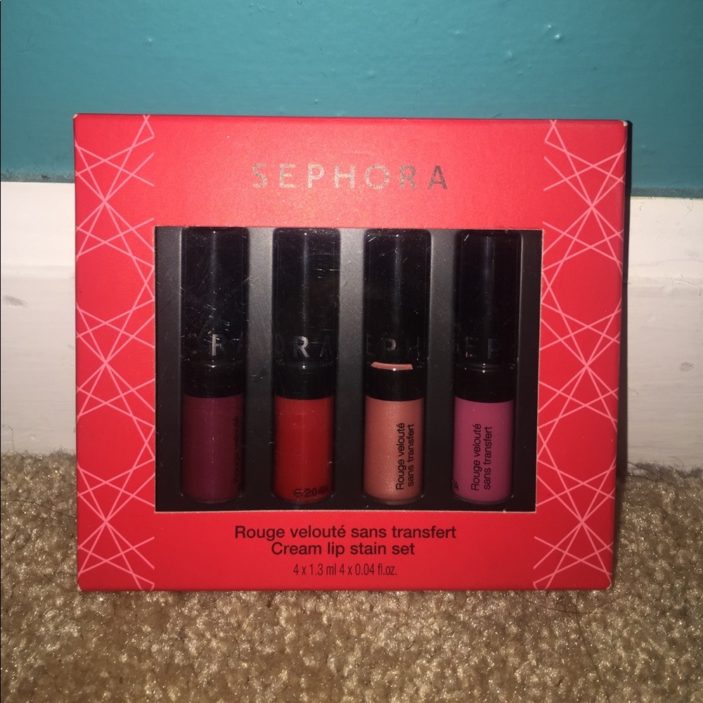 Sephora Cream Lip Satin Mini Set