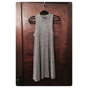 Heather grey choker dress by Love Fire
