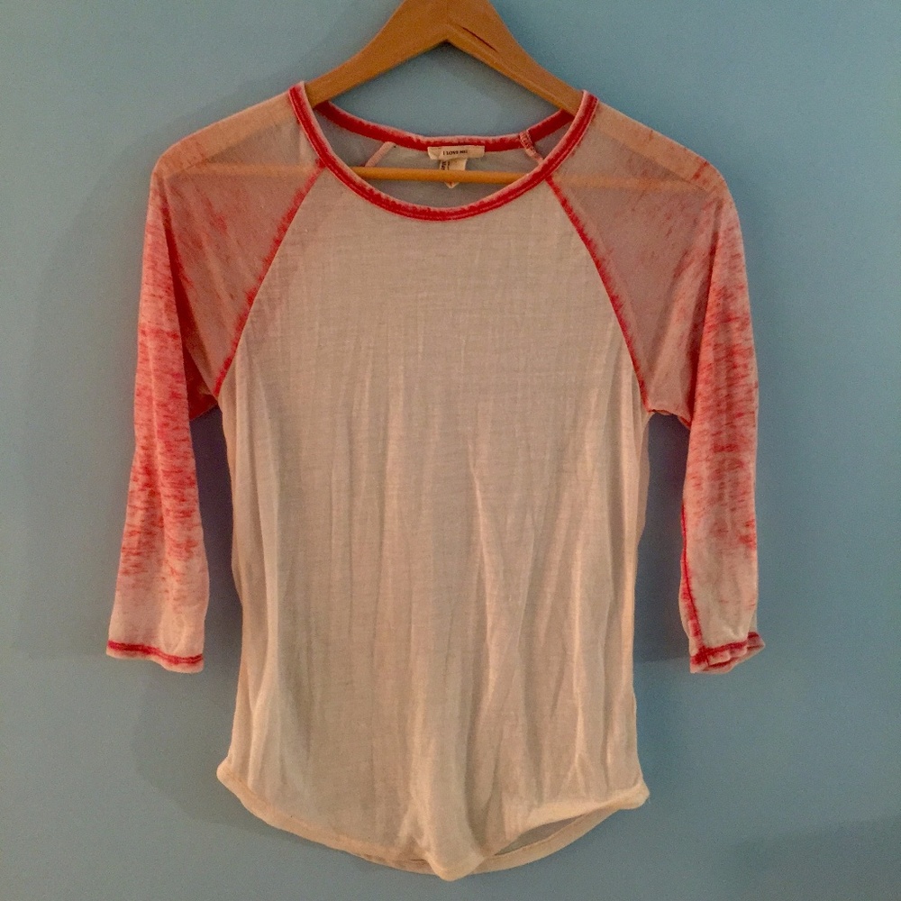 Broken-In Baseball Tee