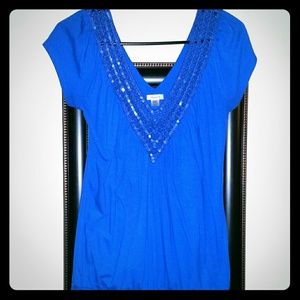 Studio Y Blue Top