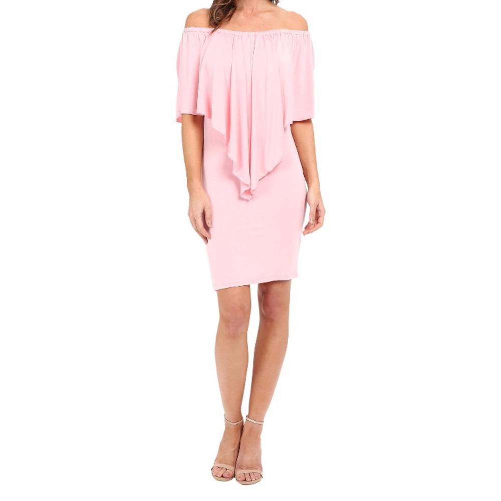 NWOT Culture Phit "Nalah" Dress Size M Blush Pink