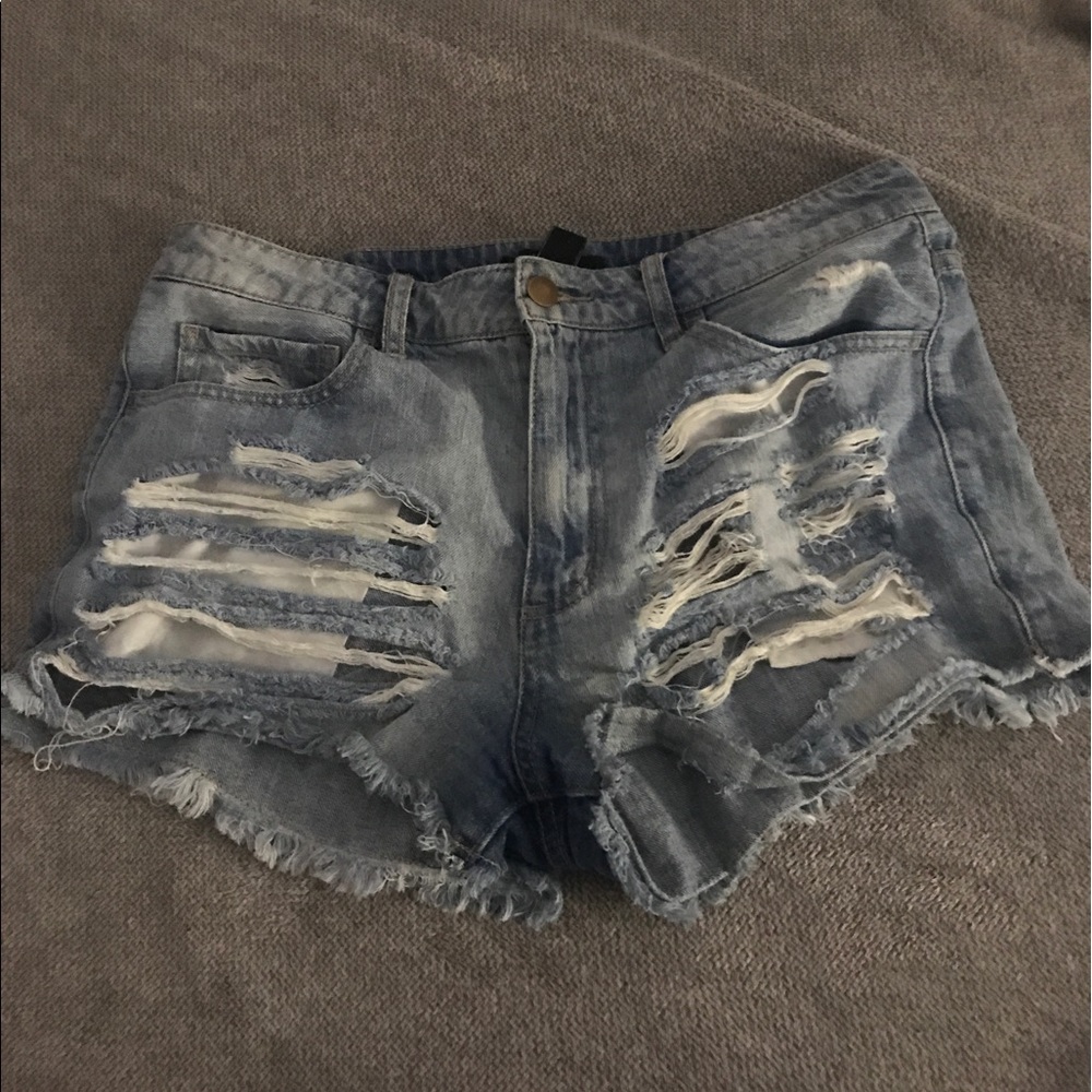 Distressed Shorts