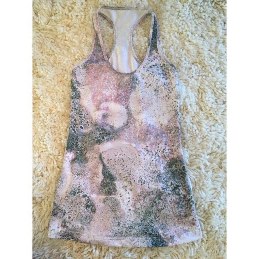 Lululemon galaxy racerback tank 🍋