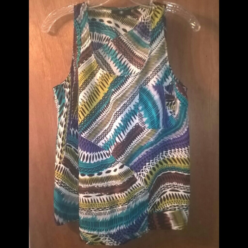 Tribal Print Top