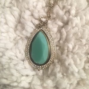 Turquoise statement necklace