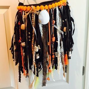 Handmade fringe Shoulder Bag