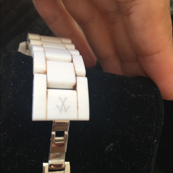 White Rhinestone Watch - Picture 3 of 4