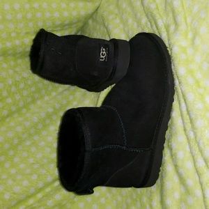 Black Short UGG Booties