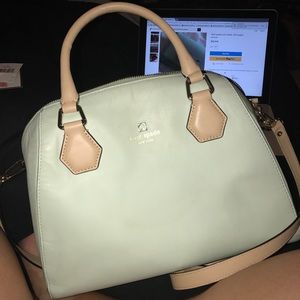 Kate Spade mint green purse