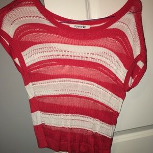 Size S Forever 21 striped top