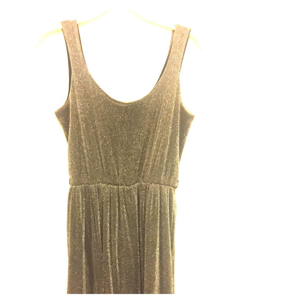 Unique boutique - simple silver sparkle dress