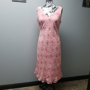 Pink Floral Dress