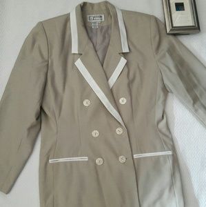 Atrium Collection blazer doble bust Sz 16 career
