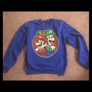Super Mario Brothers Pullover Sweater