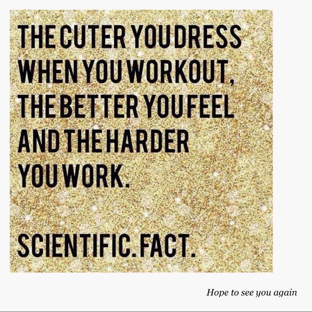 Workout clothes