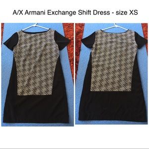 A/X Armani Exchange Shift Dress - size XS