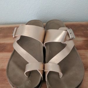 Steve Madden Rose Gold Sandals