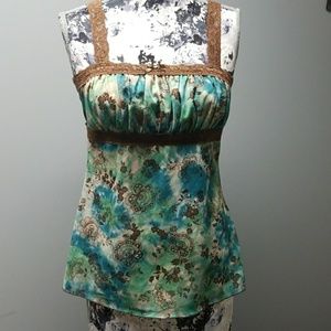 Paisley and Tye Dye Cami