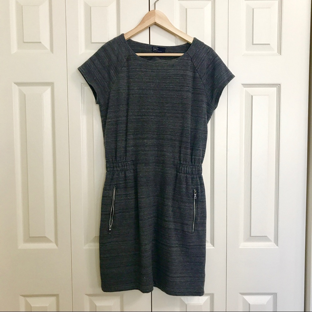 Gap Cinched Dress w/Zipper Detail