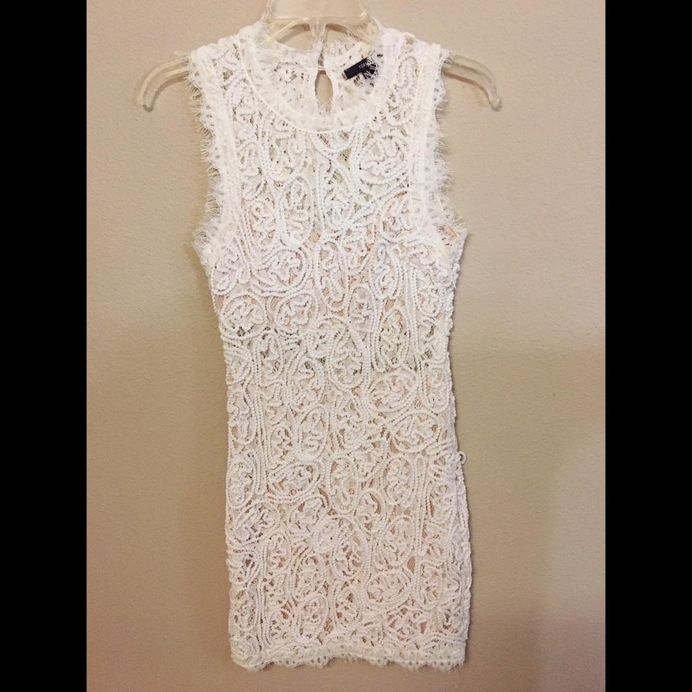 Forever 21 white mini dress