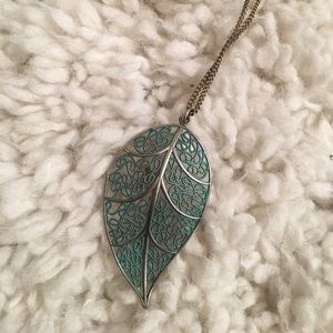 Leaf necklace