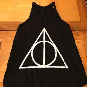 Deathly hallows Harry Potter tank