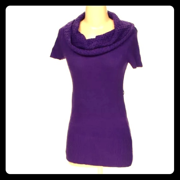 MAKE AN OFFER‼️ NEW Purple Tunic/Sweater S - Picture 1 of 3