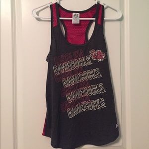 Carolina Gamecocks athletic tank top