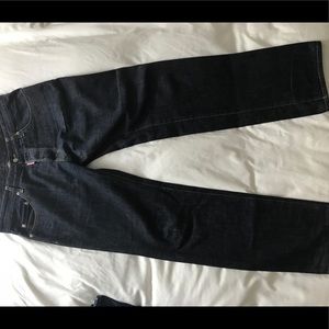 DSQUARED men's dark denim jeans, size 36
