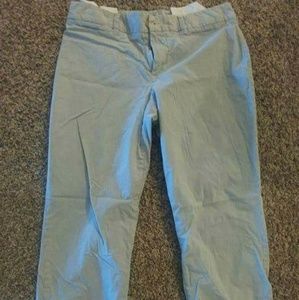 Gap Seersucker Capris