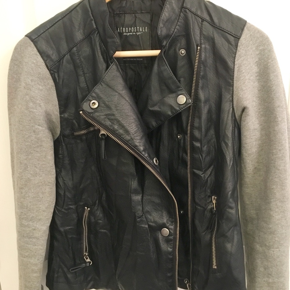 Sold - Aeropostale Moto Jacket - Sz M