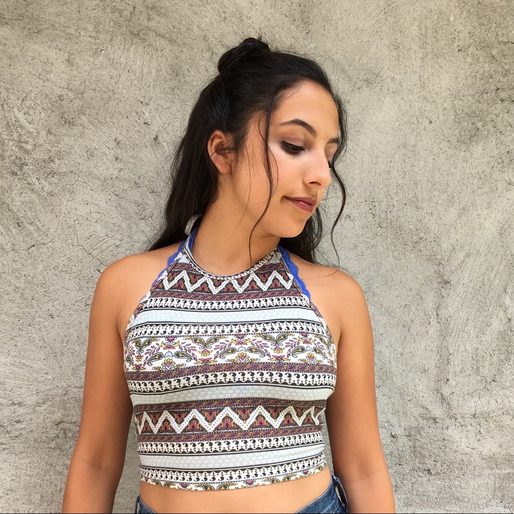 Urban Outfitters Tie Crop Top