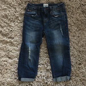 Hudson Girls Denim 5T Boyfriend cut stretchy