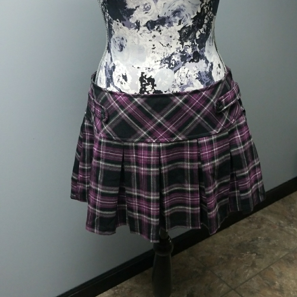 Plaid Skirt