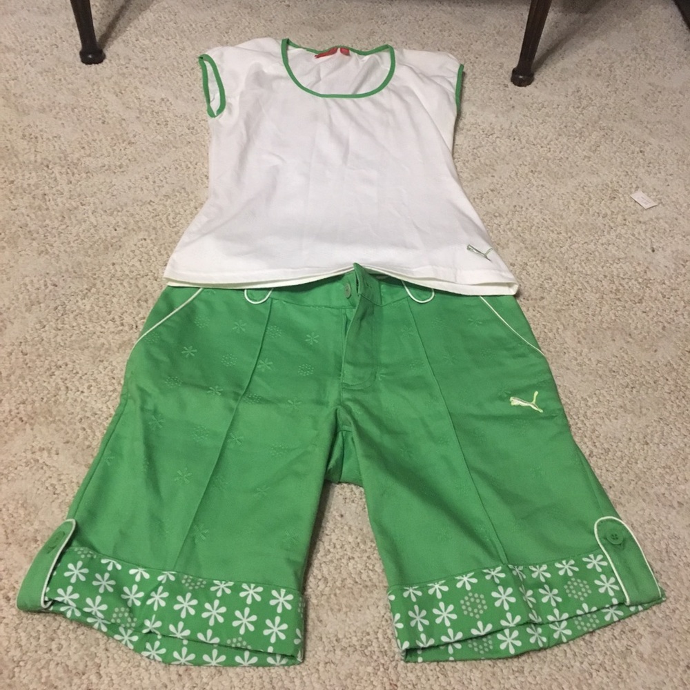 Women's puma golf outfit size xs about a 4-6