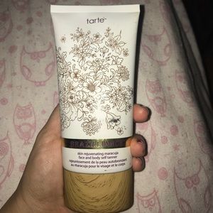 Tarte Brazilliance face and body self tanner.