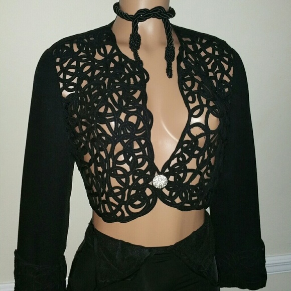 Jackets & Blazers - Vintage Cropped Blazer