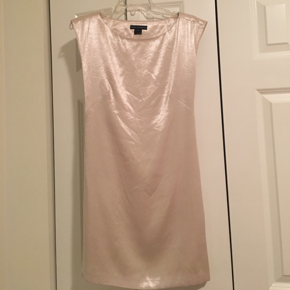 French Connection Gold Dress