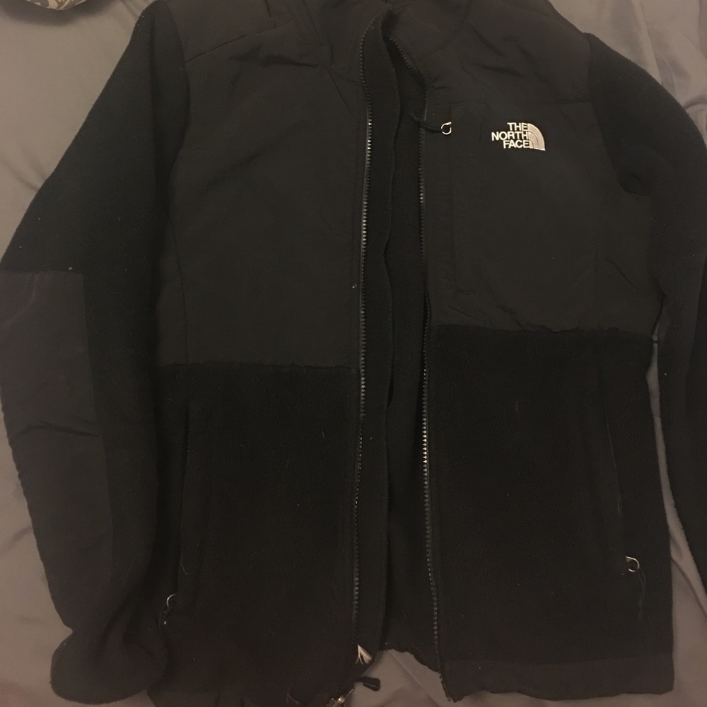 Women's North Face Fleece Jacket - Black